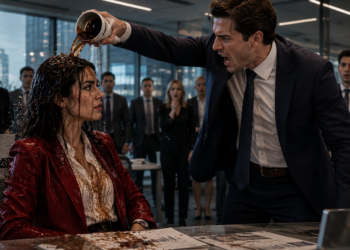 He Poured Coffee on a Quiet Woman at Desk 12, Not Knowing She Was the CEO Sent to Expose His Crimes