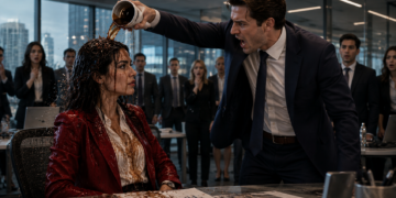 He Poured Coffee on a Quiet Woman at Desk 12, Not Knowing She Was the CEO Sent to Expose His Crimes