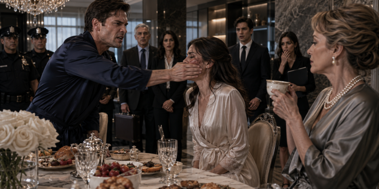 When I Served My Abusive Husband a Lavish Breakfast, He Thought I Had Finally Broken—Until He Saw Who Was Sitting at the Table